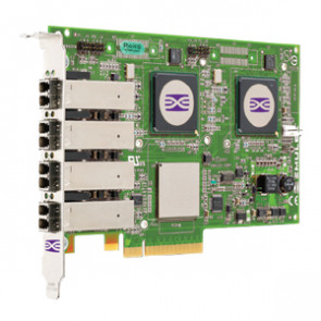 LPE11004-M4 - Emulex LightPluse LPe11004 Fibre Channel Host Bus Adapter - 4 x LC - PCI Express 1.0 - 4Gbps