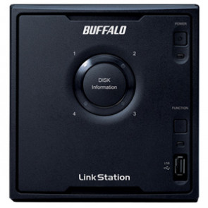 LS-Q8.0TL/R5 - Buffalo LinkStation Quad Hard Drive Array - 8TB - 4 x 2TB Serial ATA Hard Drive - Network USB