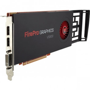 LS992AA - HP FirePro V5900 Graphic Card 2 GB GDDR5 SDRAM PCI Express 2.1 x16 2560 x 1600 Fan Cooler DisplayPort DVI
