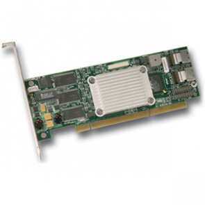 LSI00042-F - LSI Logic MegaRAID 300-8XLP 8 Port Serial ATA RAID Controller - 128MB Embedded DDR SDRAM - Up to 300MBps Per Port - 8 x 7-pin Serial ATA/300