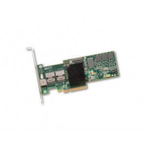 LSI00180 - LSI Logic MegaRAID 8708EM2 8-Port SAS RAID Controller - 128MB DDR2 - PCI Express x8 (Clean pulls)