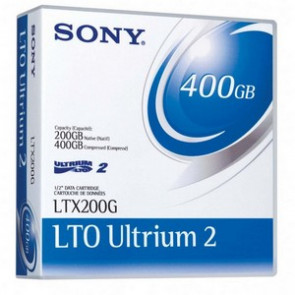 LTX200G-BC - Sony LTX200G LTO Ultrium 2 Barcoded Data Cartridge - LTO Ultrium LTO-2 - 200GB (Native) / 400GB (Compressed)