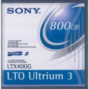 LTX400G - Sony 400GB(Native) / 800GB(Compressed) LTO Ultrium 3 1/2-inch Tape Media Cartridge
