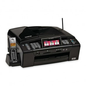 MFC-990CW - Brother (6000 x 1200) dpi 33ppm (Mono) / 27ppm (Color) 33.6Kbps Fax Modem 100-Sheets USB 2.0 Fast Ethernet Wi-Fi 802.11b/g All-in-One Color