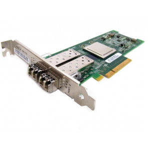 MFP5T - Dell SANblade QLE2562 8Gb/s Dual Port Fibre Channel PCI-X Host Bus Adapter (New pulls)