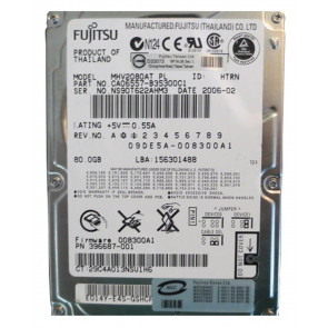 MHV2080AT - Fujitsu Mobile 80GB 4200RPM ATA-100 8MB Cache 2.5-inch Internal Hard Drive