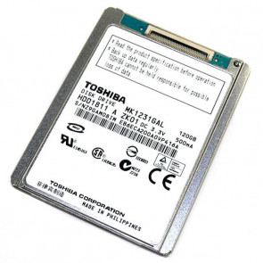 MK1231GAL - Toshiba MK1231GAL 120 GB 1.8 Internal Hard Drive - IDE Ultra ATA/100 (ATA-6) - 4200 rpm - 8 MB Buffer