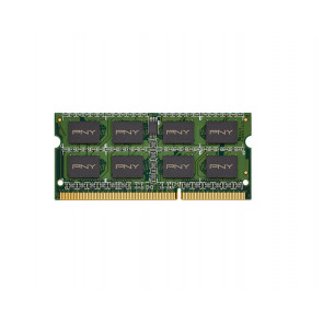 MN8192SD3-1600-X9 PNY 8GB PC3-12800 DDR3-1600MHz non-ECC Unbuffered CL11 204-Pin SoDimm 1.5V Dual Rank Memory Module