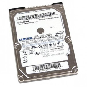 MP0603H - Samsung Spinpoint M40 60GB 5400RPM ATA-100 8MB Cache 2.5-inch Internal Hard Drive (Refurbished)