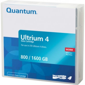 MR-L4MQN-02 - Quantum LTO Ultrium 4 WORM Tape Cartridge - LTO Ultrium LTO-4 - 800GB (Native) / 1600GB (Compressed)