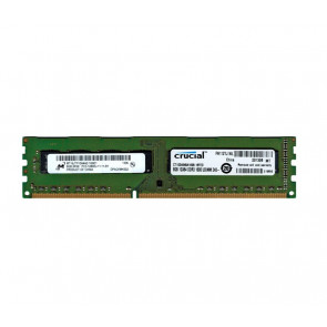 MT16JTF1G64AZ-1G6 - Micron Technology 8GB DDR3-1600MHz PC3-12800 non-ECC Unbuffered CL11 240-Pin DIMM 1.35V Low Voltage Dual Rank Memory Module