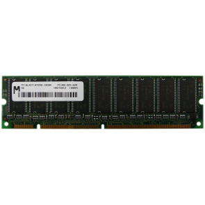 MT18LSDT1672AG-10CB4 - Micron Technology 128MB 100MHz PC100 ECC Unbuffered CL2 168-Pin DIMM 3.3V Memory Module