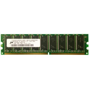 MT18VDDT12872AY-335F - Micron Technology 1GB DDR-333MHz PC2700 ECC Unbuffered CL2 184-Pin DIMM 2.5V Dual Rank Memory Module