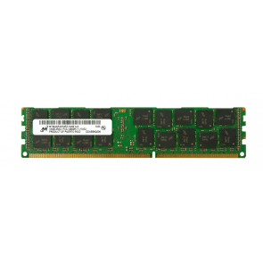 MT36JSF2G72PZ-1G6E1 - Micron Technology 16GB DDR3-1600MHz PC3-12800 ECC Registered CL11 240-Pin DIMM 1.35V Low Voltage Dual Rank Memory Module