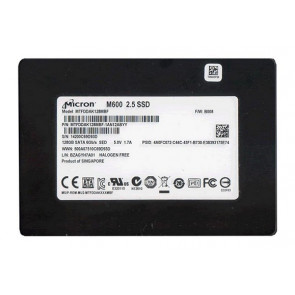 MTFDDAK128MBF-1AN12 - Micron RealSSD M600 Series 128GB SATA 6GB/s 5V 16nm MLC NAND Flash Self-Encrypting 2.5-inch Solid State Drive