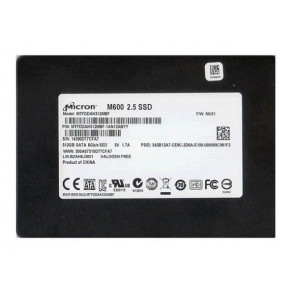MTFDDAK512MBF-1AN12 - Micron RealSSD M600 Series 512GB SATA 6GB/s 5V 16nm MLC NAND Flash Self-Encrypting 2.5-inch Solid State Drive