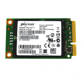 MTFDDAT064MAM-1J2 - Micron RealSSD C400 64GB mSATA 1.8-inch SSD Solid State Drive