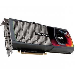 N480GTX-M2D15-B-B2 - MSI Nvidia GeForce GTX 480 1536MB 384-Bit GDDR5 PCI Express 2.0 x16 Dual DVI/ mini HDMI/ HDCP Ready/ SLI Support Video Graphics Card