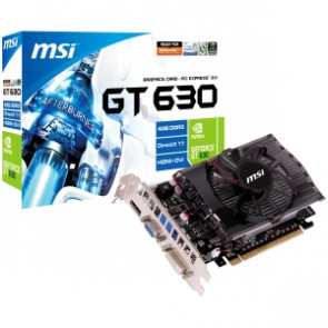 N630GT-MD4GD3 - MSI N630gt-Md4gd3 Geforce Gt 630 Graphic Card 810 MHz Core 4