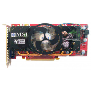 N9800GT-T2D512 - MSI GeForce 9800GT 512MB DDR3 256-Bit PCI Express x16 2.0 Dual DVI VGA TV Out Video Graphics Card