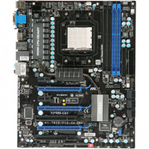 NF980-G65 - MSI NVIDIA nForce 980a SLI Chipset Phenom II Processors Support Socket AM3 ATX Motherboard (Refurbished)