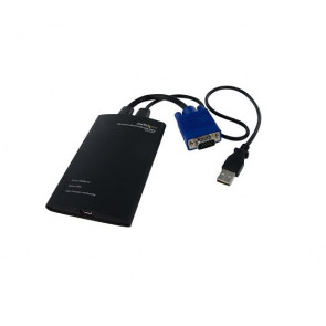 NOTECONS01 - StarTech 1-Port KVM Console to USB 2.0 Portable Laptop Crash Cart Adapter