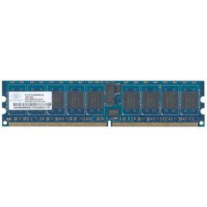 NT1GT72U4PA0BV-5A - Nanya 1GB DDR2-400MHz PC2-3200 ECC Registered CL3 240-Pin DIMM 1.8V Single Rank Memory Module