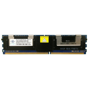 NT1GT72U8PB1BN-3C - Nanya 1GB DDR2-667MHz PC2-5300 Fully Buffered CL5 240-Pin DIMM 1.8V Dual Rank Memory Module