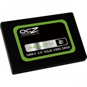 OCZSSD2-2AGT160G - OCZ Technology Agility 2 OCZSSD2-2AGT160G 160 GB Internal Solid State Drive - Retail Pack - Black - 2.5 - SATA/300