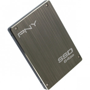 P-SSD2S064GM-CT01RB - PNY P-SSD2S064GM-CT01RB 64 GB Internal Solid State Drive - Retail Pack - 2.5 - SATA/300