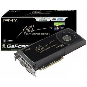 P1261-A00 - PNY Tech PNY GeForce GTX 580 1536MB 384-Bit GDDR5 PCI Express 2.0 x16 Dual DVI/ mini HDMI Port/ HDCP Ready/ SLI Supported Video Graphics Car