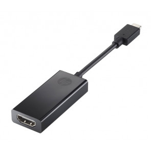P7Z55AA - HP USB-C to HDMI Display Adapter HDMI/USB for Tablet TV Projector Monitor 1 x HDMI Female Digital Audio/Video 1 x Type C Male USB