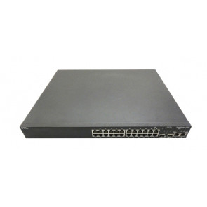 P8811 - Dell PowerConnect 3424P 24-Ports 10/100 Fast Ethernet Managed Switch (Refurbished)