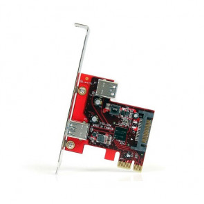 PEXUSB3S11 - StarTech OneConnect 2 Port PCI Express SuperSpeed USB 3.0 Card - 1 Internal 1 External - USB Adapter