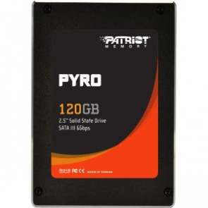 PP120GS25SSDR - Patriot Memory Pyro PP120GS25SSDR 120 GB Internal Solid State Drive - 2.5 - SATA/600