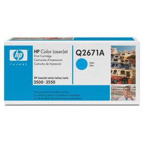 Q2671A - HP 309A Toner Cartridge (Cyan) for Color LaserJet 3500/3550 Series Printer