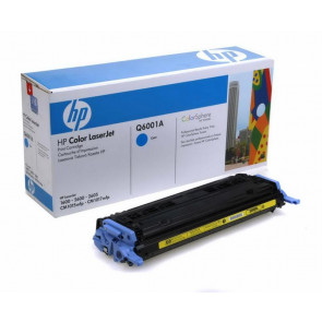 Q6001A - HP 124A Toner Cartridge (Cyan) for Color LaserJet 1600/2600 Series Printer