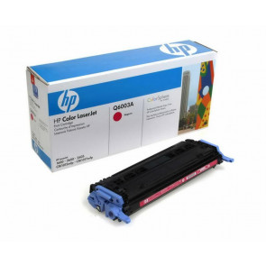 Q6003A - HP 124A Toner Cartridge (Magenta) for Color LaserJet 1600/2600 Series Printer