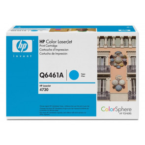 Q6461A - HP Toner Cartridge (Cyan) for Color LaserJet 4730 Series Printer