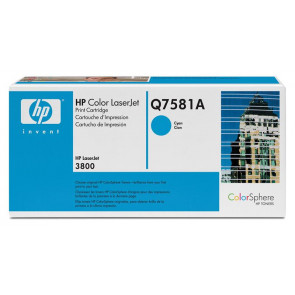 Q7581A - HP 503A Toner Cartridge (Cyan) for Color LaserJet 3600/3800 Series Printer