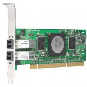 QLA2462-E - QLogic SANBlade 2462 4GB Dual Channel 266MHz PCI-X Low Profile Fibre Channel Host Bus Adapter (QLA2462-E)WITH STA