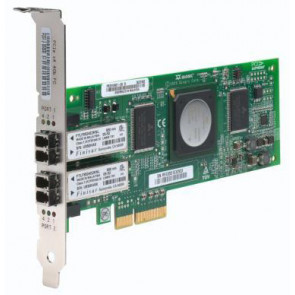 QLE2462-SP - QLogic 4GB/s Dual Port PCI Express Fibre Channel Host Bus Adapter Card with STD. Bracket