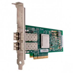 QLE2562-BK - QLogic SANBlade 8GB Dual Channel PCI Express X8 Fibre Channel Host Bus Adapter with Standard Bracket Card (DELL Dual LABEL)