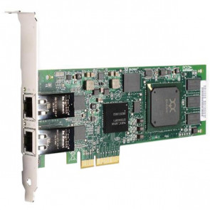 QLE4062C - Qlogic Dual Port iSCSI 1 Gb/s PCI-E Host Bus Adapter