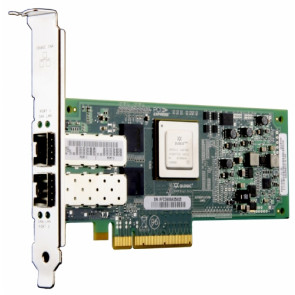 QLE8152CUE - QLogic Dual Port 10Gbps Ethernet to PCIe Converged Network Adapter (CNA)