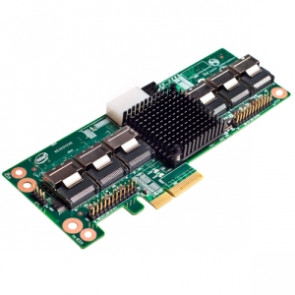RES2SV240 - Intel RES2SV240 24-port SAS Controller Expander - Serial ATA/600 Serial Attached SCSI (SAS) - PCI Express x4 - Plug-in Card - RAID Supporte