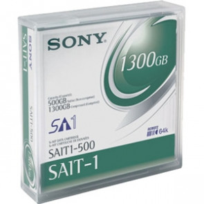 SAIT1500B - Sony SAIT-1 Tape Cartridge - SAIT SAIT-1 - 500GB (Native) / 1.3TB (Compressed)