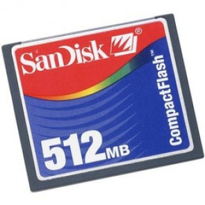 SDCFB-512 - SanDisk 512MB CompactFlash Memory Card