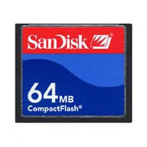 SDCFB-64-201-80 - SanDisk 64MB Industrial CompactFlash Memory Card