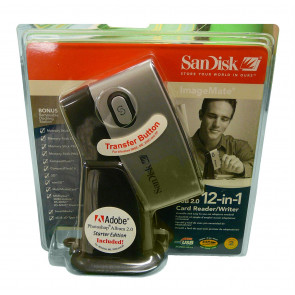 SDDR-89-A15 - SanDisk ImageMate 12 in 1 Reader/Writer CompactFlash Type I CompactFlash Type II Memory Stick Memory Stick PRO MultiMediaCard (MMC) Sec